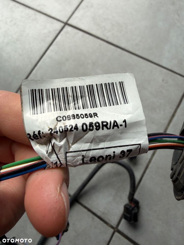 Wiązka elektryczna drzwi tylnych Renault Master III IV 240524059R - 2