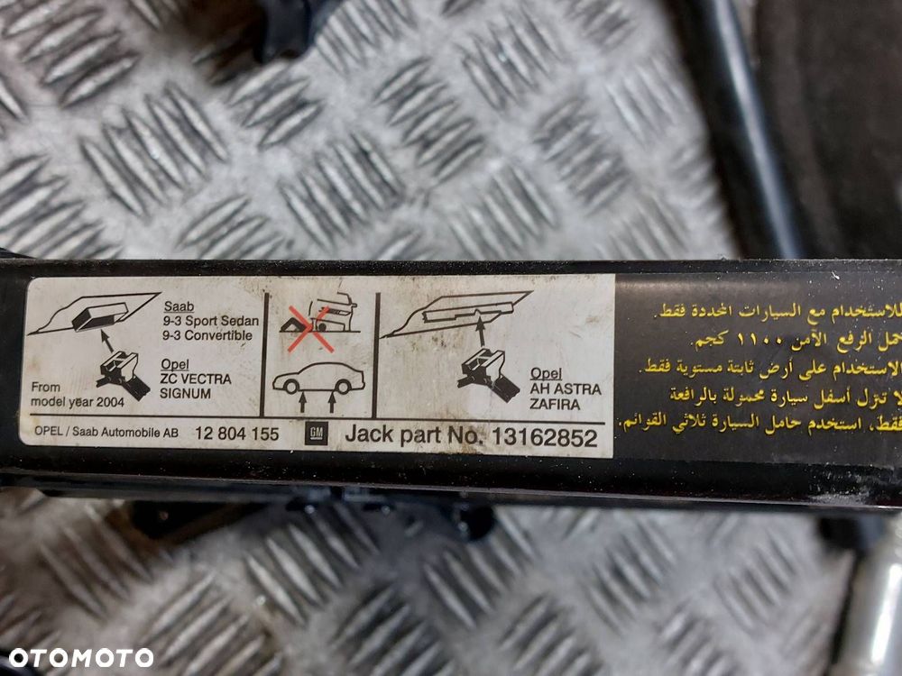 ORGANIZER + ZAPAS LEWAREK PODNOŚNIK 4x100 6,5Jx16 205/55R16 OPEL - 13