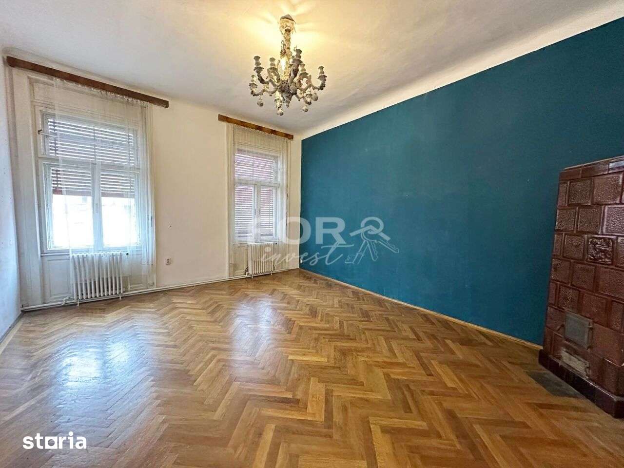 Apartament 2 camere de vanzare,cladire istorica, Piata Unirii — fotografia 2