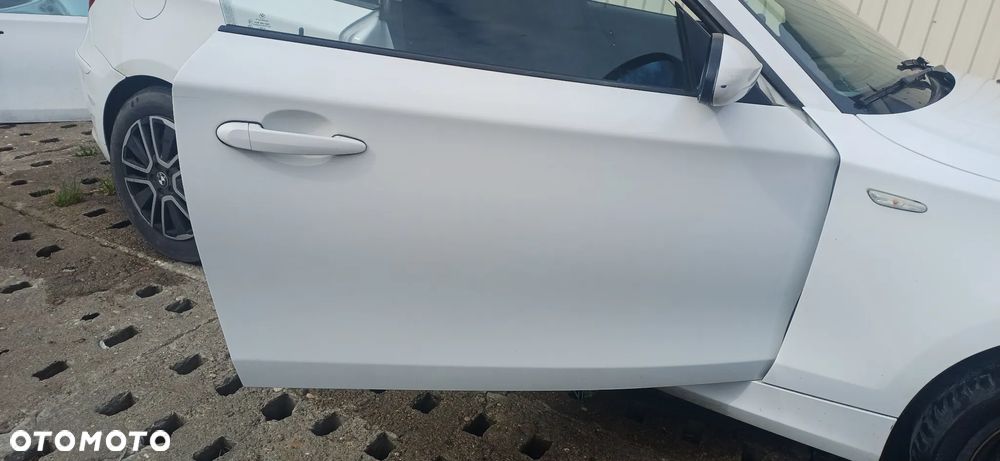 DRZWI LEWE PRAWE BMW 1 E81 E82 E88 300 Alpinweiss III PRZEDNIE PRZÓD - 3