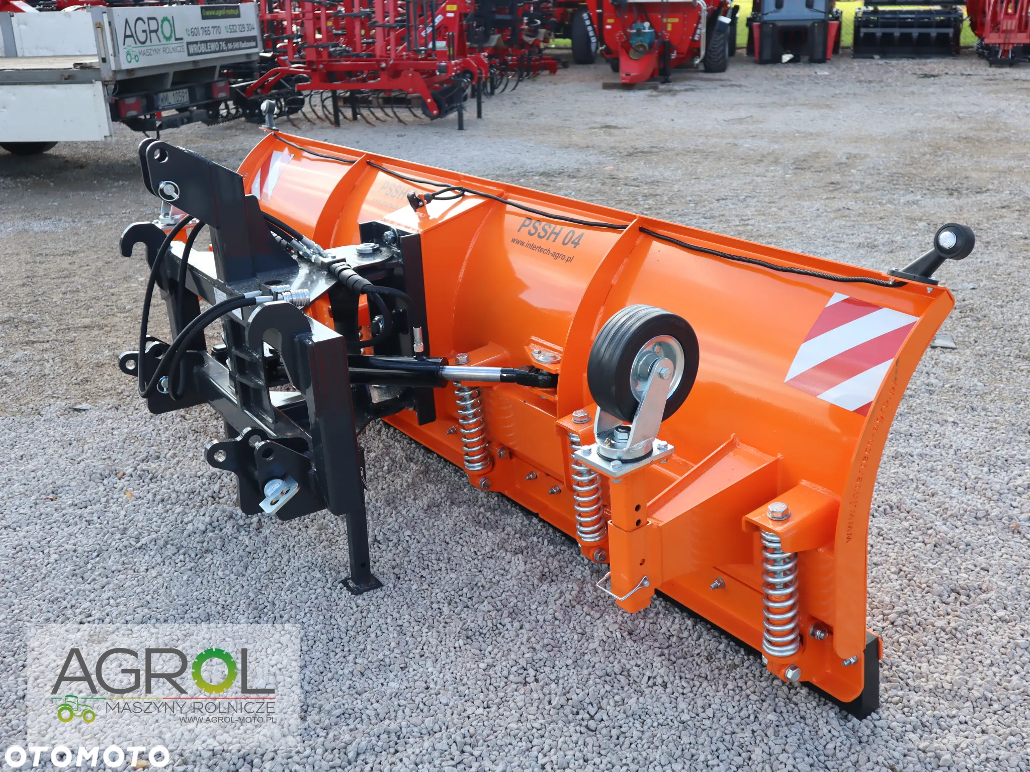 Pług śnieżny do śniegu PSSH-04 3,0m EURO/TUZ Inter-Tech - 6