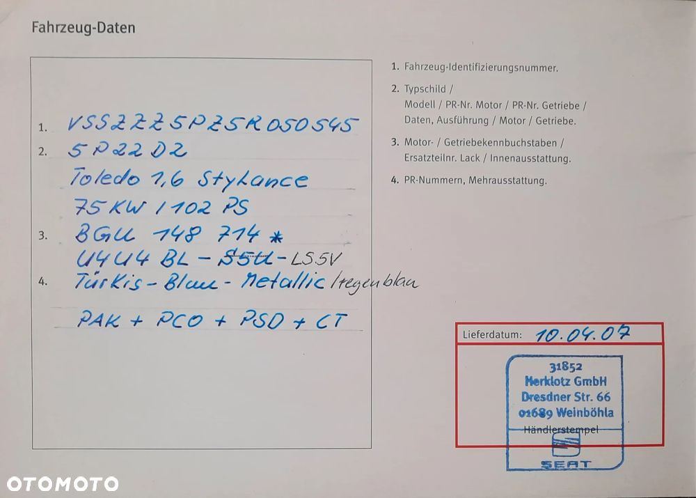 Seat Toledo 1.6 Stylance - 17