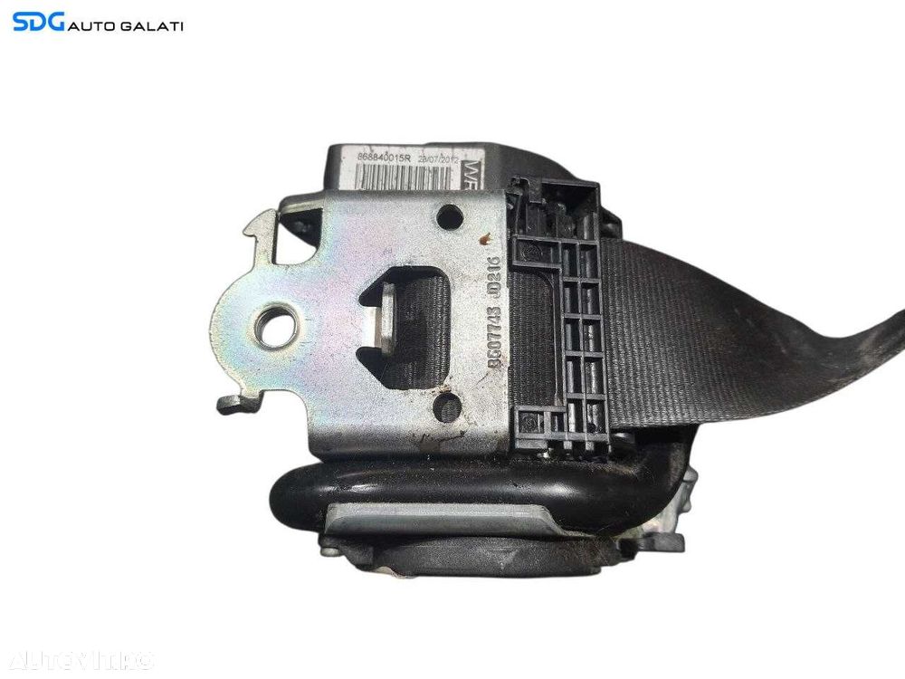 Centura Siguranta Dreapta Fata Renault Scenic 3 2009 - 2016 Cod 868840015R [N3470] - 4