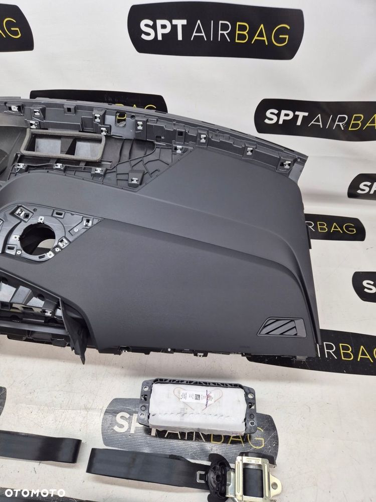 SEAT EL BORN DESKA ROZDZIELCZA KONSOLA KOKPIT PULPIT PODUSZKI AIRBAG AIR BAG PASY KIT SET - 4