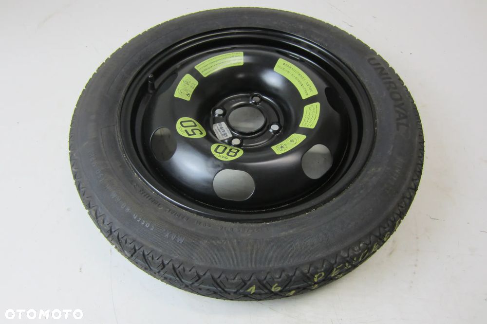 KOŁO DOJAZDOWE 16 OPEL CORSA F MOKKA  CITROEN BERLINGO C3 C4 DS3-PEUGEOT 207 208 307 308 PARTNER 4X108