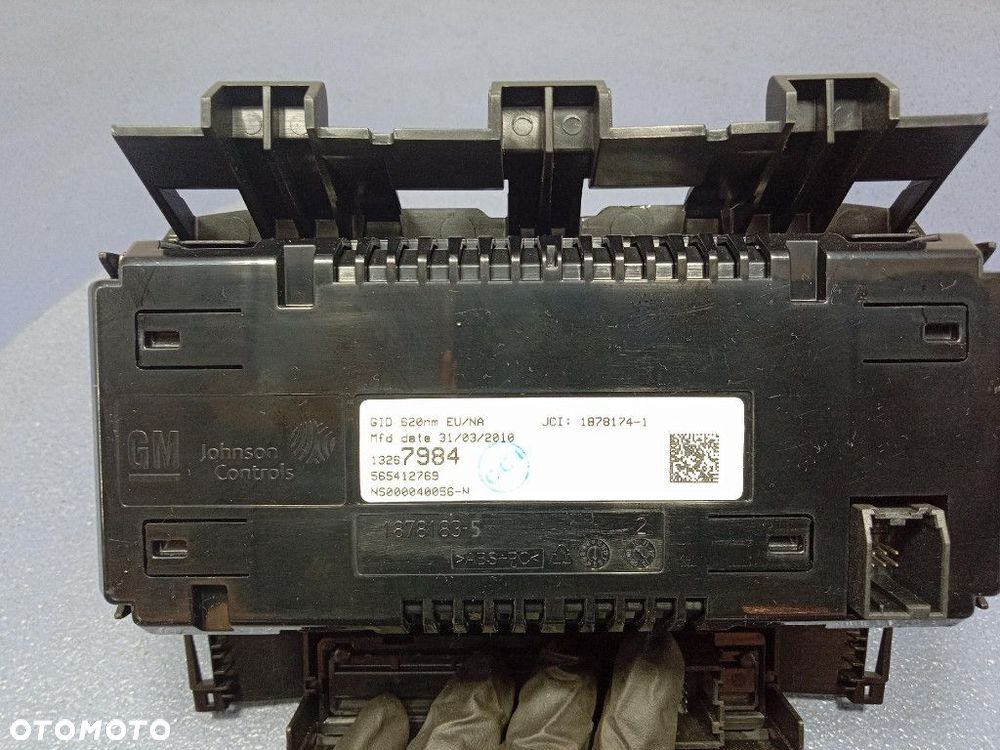OPEL ASTRA J IV ZESTAW RADIO, WYŚWIETLACZ MAŁY, PANEL 13334053 - 12