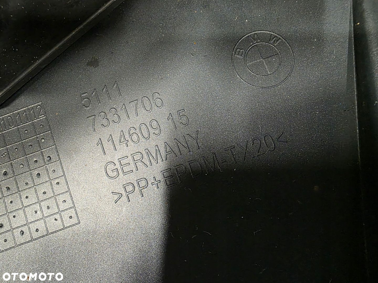 ZDERZAK PRZÓD PRZEDNI BMW 5 F10 F11 LIFT LCI 51117331706 9286479 WIĄZKA PDC - 10