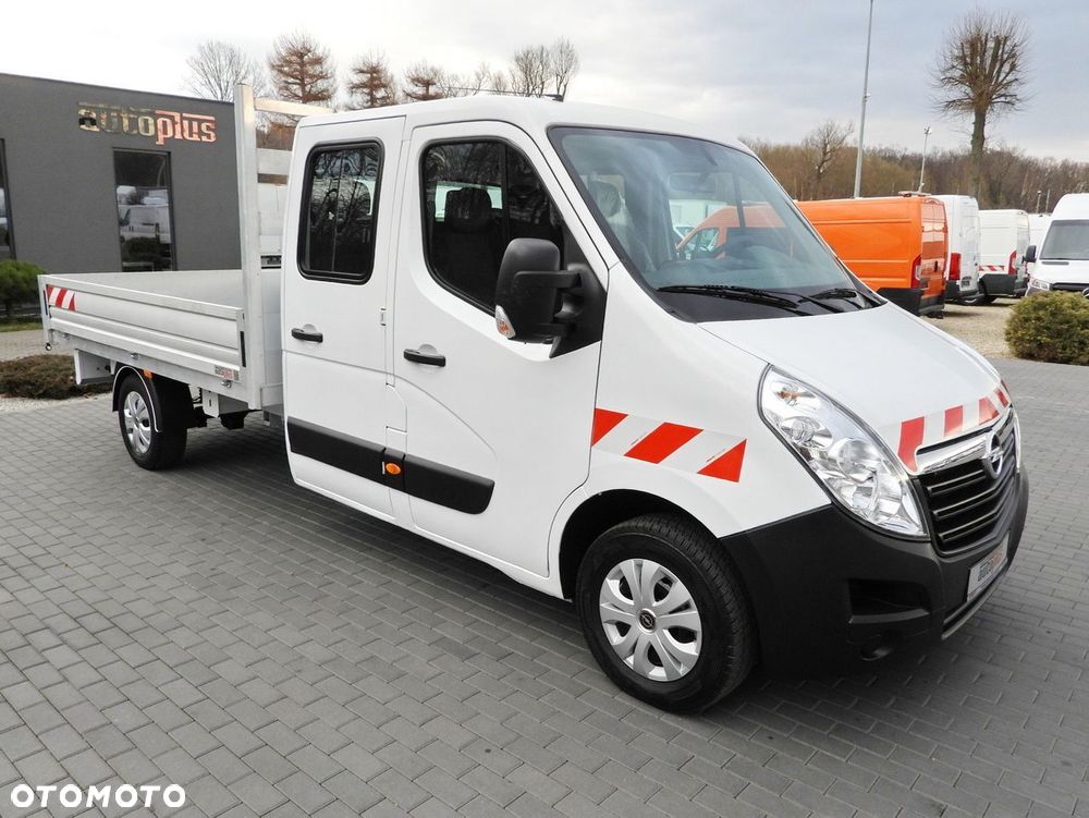 Opel MOVANO SKRZYNIA PODWÓJNA KABINA DOKA 7 MIEJSC TEMPOMAT KLIMATYZACJA  130KM - 5