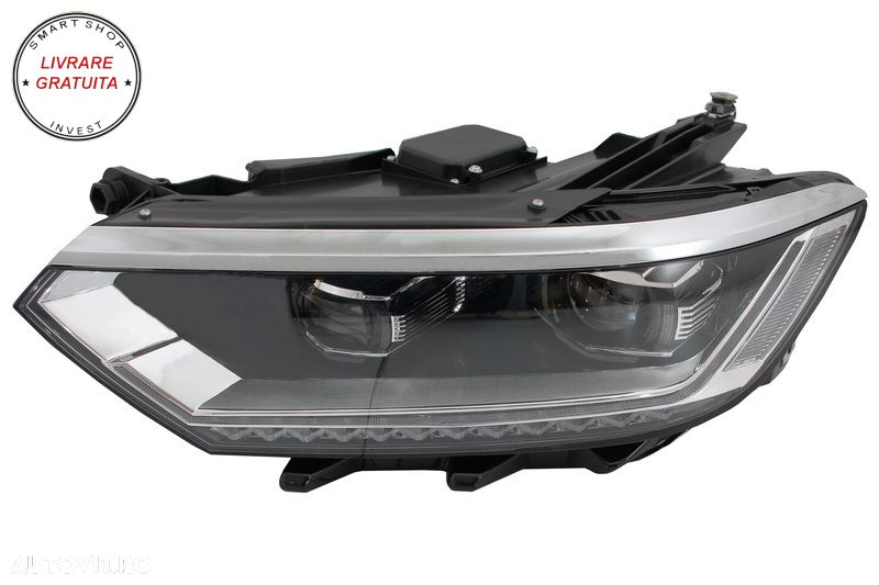 Faruri Full LED Dinamic VW Passat B8 3G (2014-2019) Matrix Look- livrare gratuita - 3