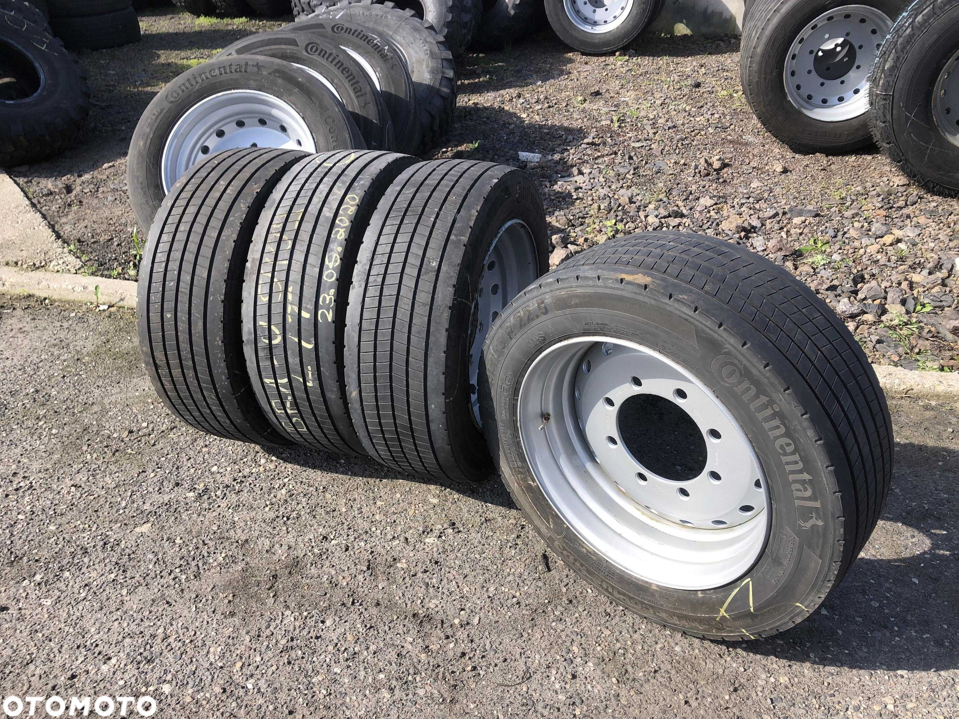 Koła do Przyczep HL 295/55r22.5 Wysokość 87cm 8-Otworów ET-0 FELGA NOW - 4