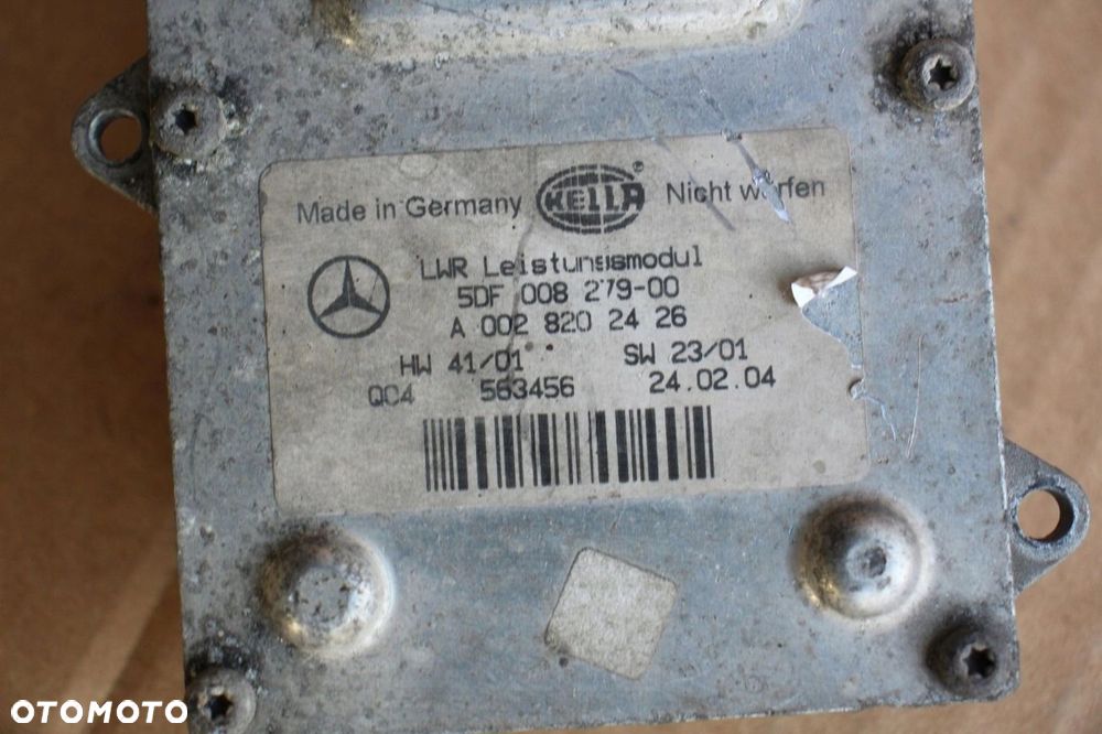 Moduł skrętu Lampy przód przedniej XENON Mercedes w211 0028202426 - 3