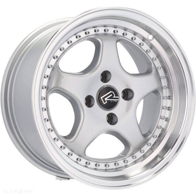 4x Felgi 14 4x100 m.in. do VW Golf II Jetta BMW E30 E21 HONDA CRX Civic IV V VI Rant - BK660 - 3