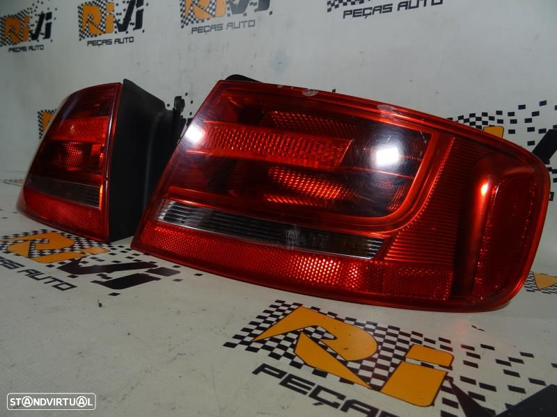 Farolins Audi A4 (8K2, B8)  Farolins / Farolim Audi A4 B8 Sedan - 5