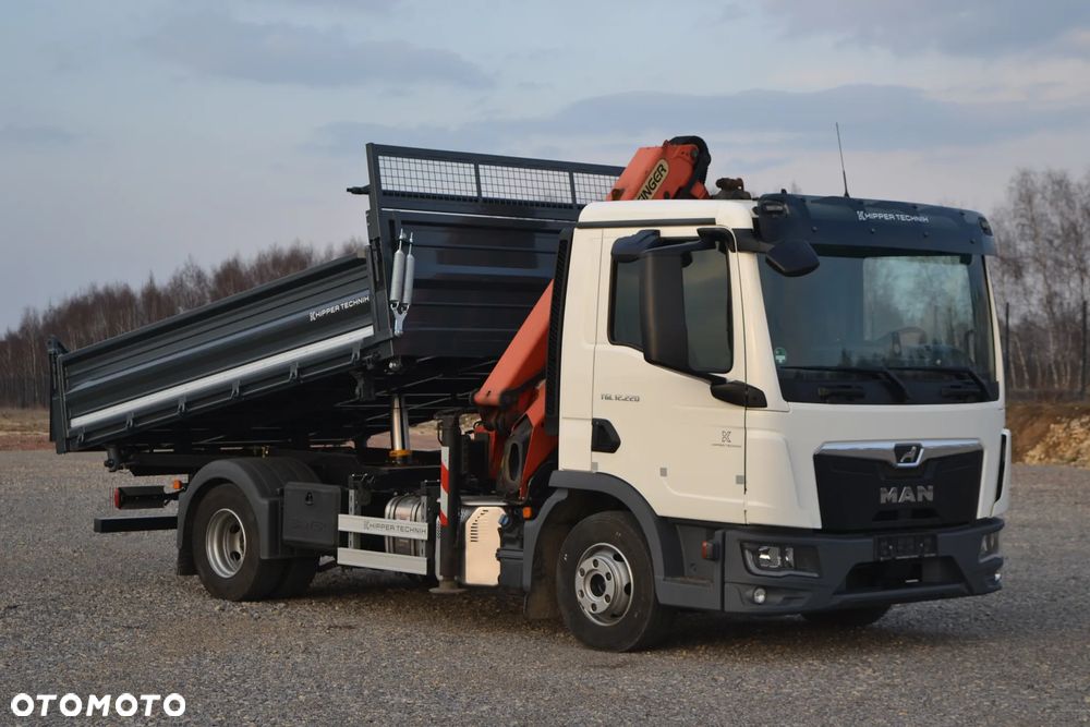 MAN TGM 15.290 Nowy 3-stronny WYWROT Kiper Wywrotka Blokada mostu Duża ładowność 15.290 Atego TGL Midlum TGS TGX Eurocargo - 13