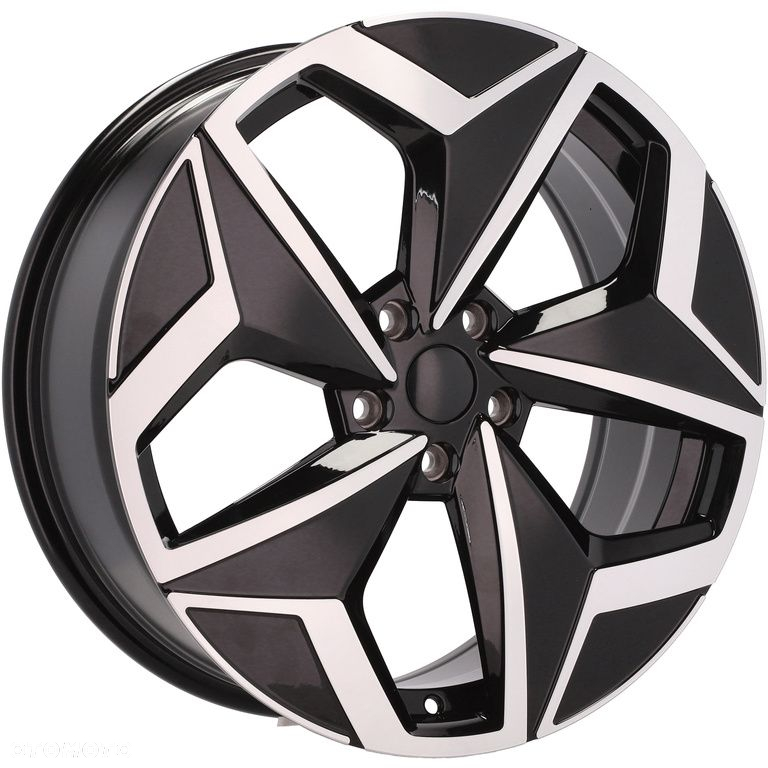 4x Felgi 19 m.in. do VW Arteon Golf MK7 Jetta Passat Scirocco Tiguan T-ROC Touran - I5649 - 6