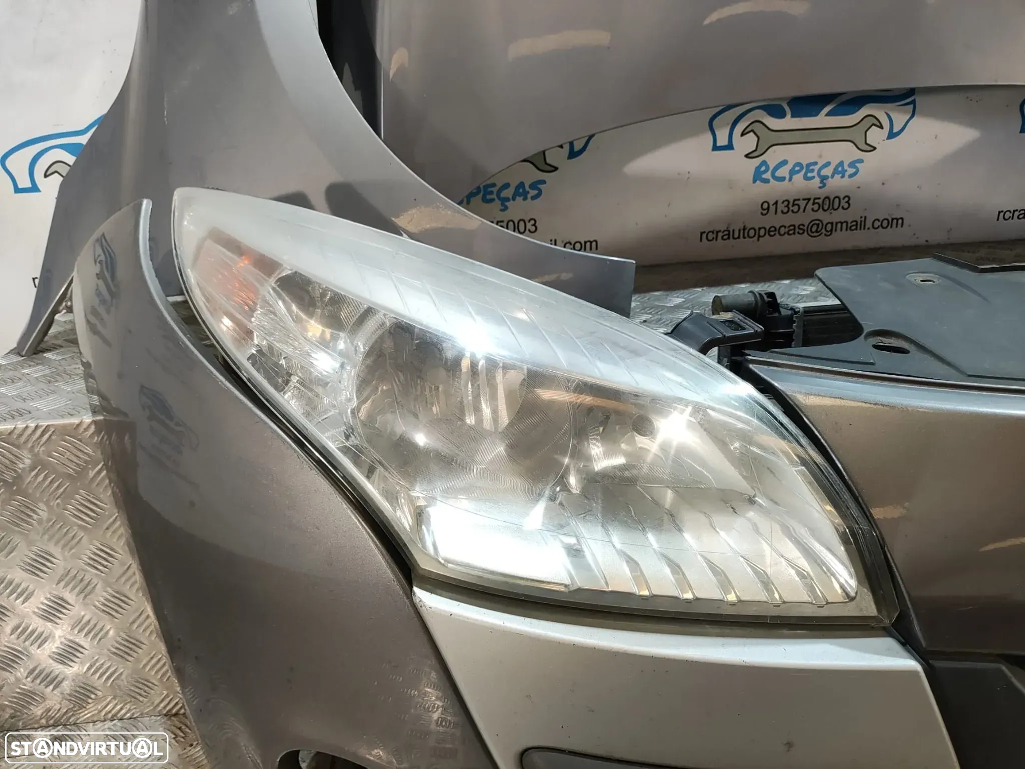 Frente completa Renault Megane 3 Coupe - Parachoques | Parachoque | Radiador | Radiadores | Guarda Lamas | Lama | Capot | Capo | Fibra | Reforço | Otica | Otica | Grelhas - 14