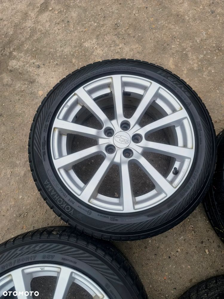 5x100 Alufelgi Felgi Aluminiowe 17 Koła Zimowe Zima SUBARU BRZ BAJA LEGACY OUTBACK CROSSTREK FORESTER IMPREZA 6mm Legnica ALU-RAD 215/50 ROVER TOYOTA MG - 7