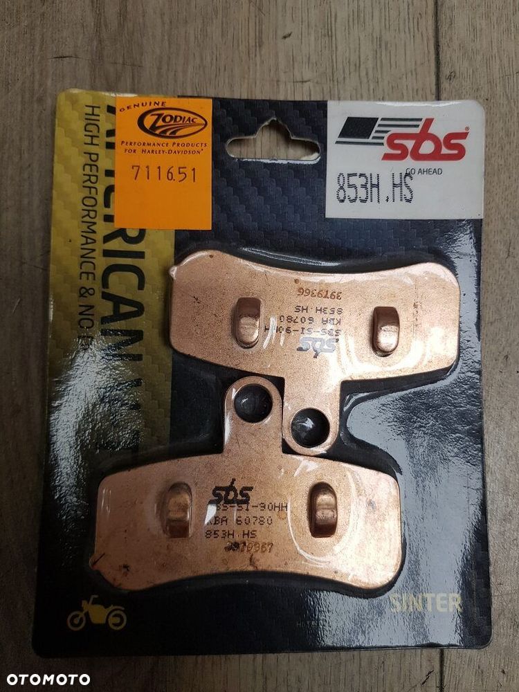 Klocki hamulcowe SBS 853H.HS Harley Davidson Softail Dyna - 2