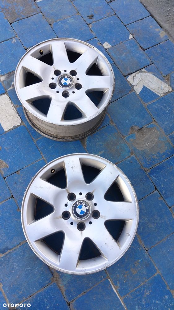ALUFELGI 5X120 R.16 BMW 7J ET47 ORGINAL KOMPLET FELGI ALUMINIOWE - 7
