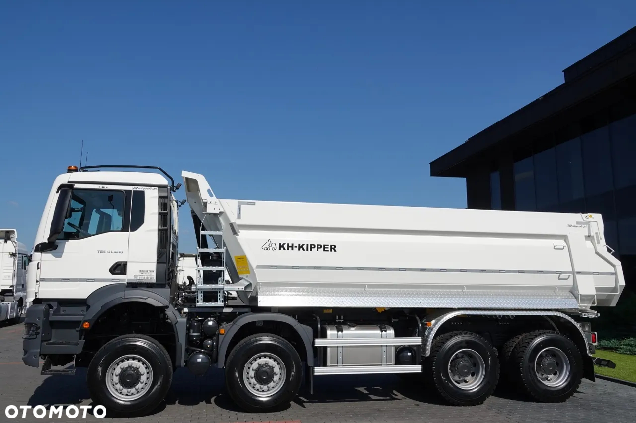 MAN TGS 41.480 / 8X8 / WYMIEŃ SWÓJ STARY NA NOWY / WYWROTKA TYLNOZSYPOWA / KH-KIPPER / MANUAL / FABRYCZNIE NOWA - 2024 R / DOSTĘPNY OD RĘKI - 12