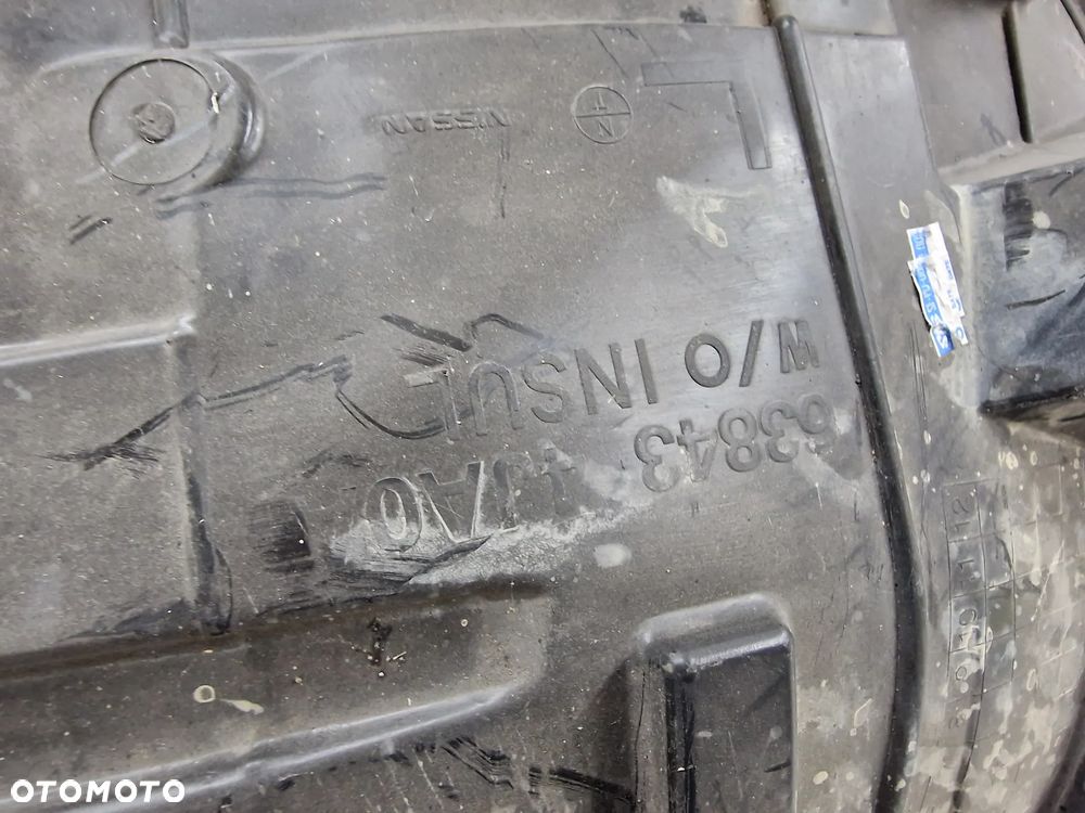 NISSAN NAVARA IV NP300 15- NADKOLE LEWE PRZEDNIE PRZÓD , NR 638414KJ0A / 638434JA0A , NR AUKCJI N561 - 8