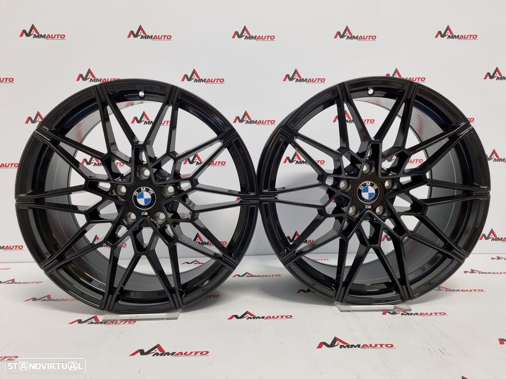 Jantes Look BMW 826M Preto Brilho 20 - 1