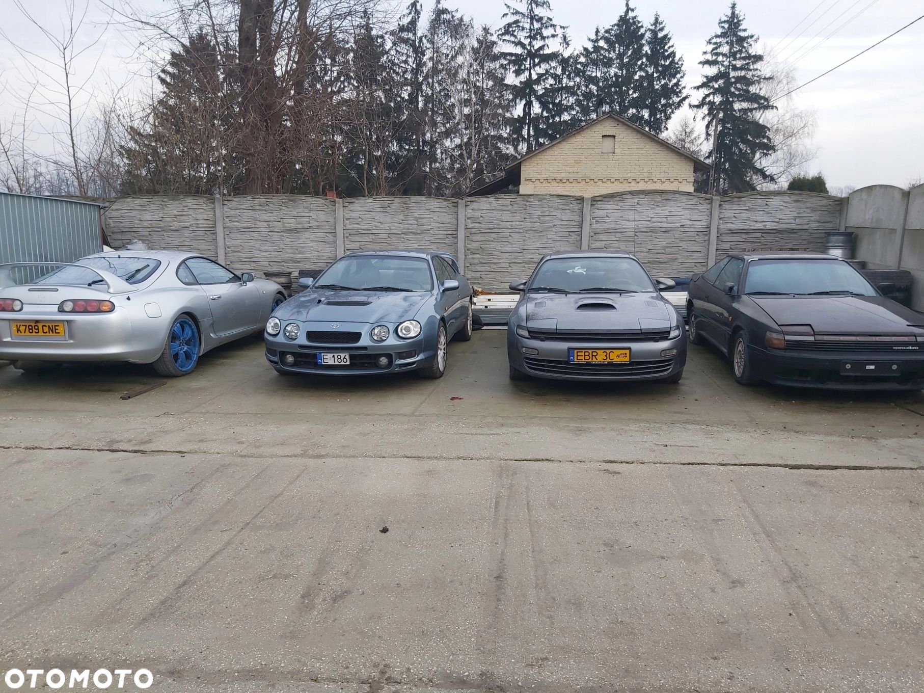 Kompletny przód Zderzak Błotnik TOYOTA CELICA VII - 14