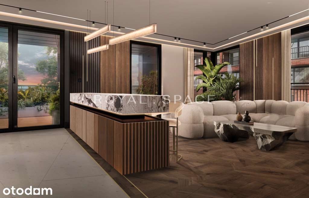 Przestronny apartament z 20 metrowym tarasem!