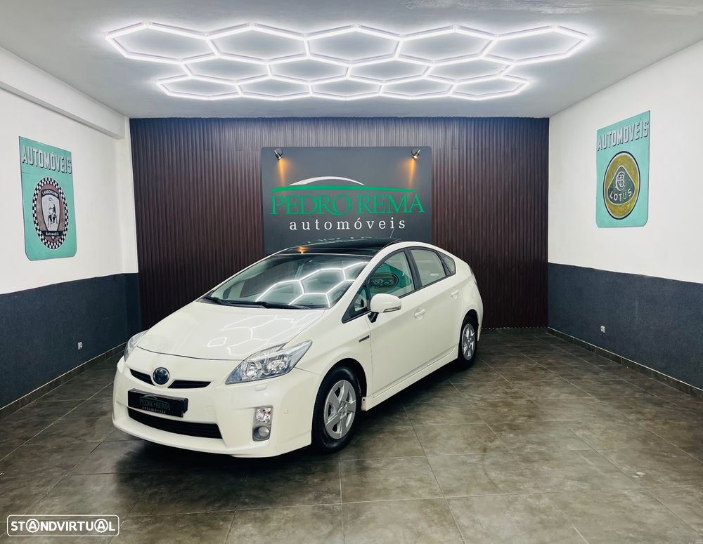 Toyota Prius 1.8 Premium+Pele+GPS - 4
