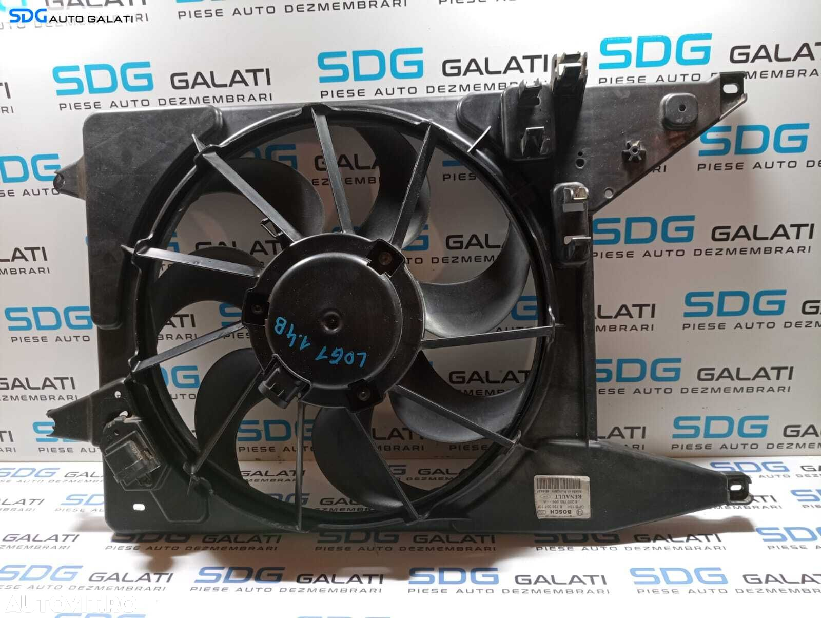 Ventilator Electroventilator Dacia Logan 1 1.4 1.6 MPI 2004 - 2012 Cod 0130307107 8200765566 [M3750] - 7