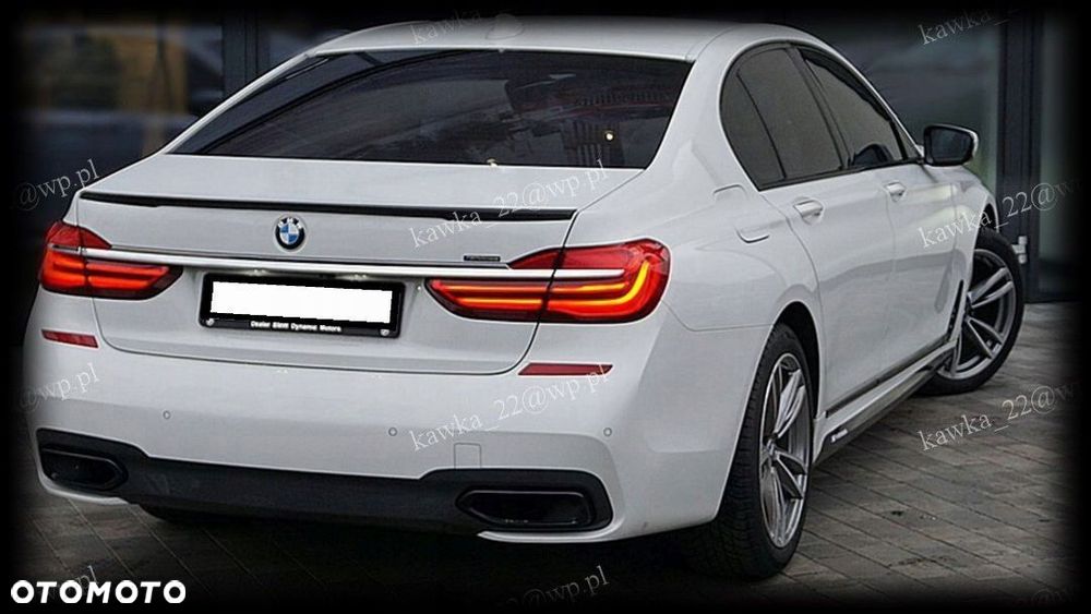 BMW 7 G11 G12 PERFORMANCE SPOJLER LOTKA PODKŁAD!! - 9