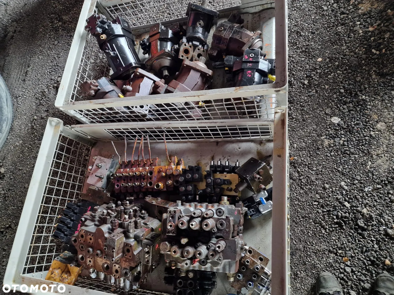 Pompa hydrauliczna silnik jazdy reduktor obrotu rozdzielacz hydrauliczny różne typy do ładowarek ładowarka wózków widłowych i innych maszyn - 11