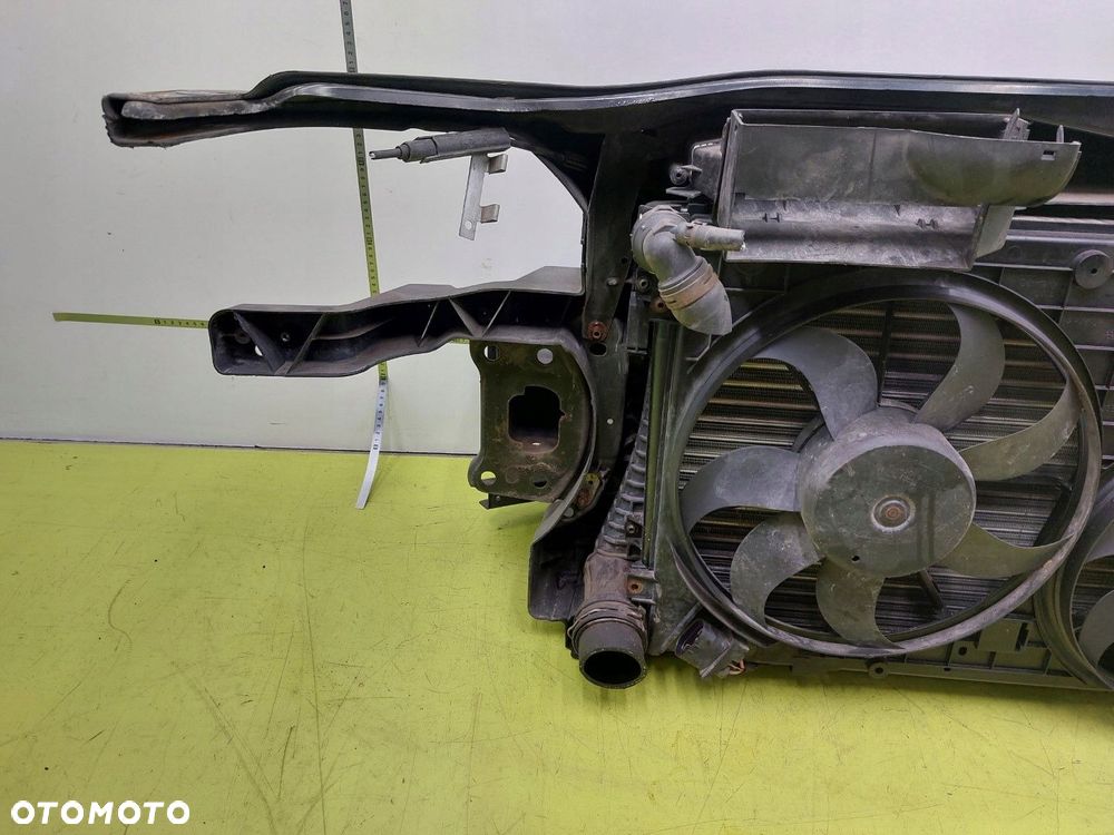 Pas przedni z chłodnicami kompletny VW Passat B6 05-10 2,0 TDI 1K0121207AD - 9