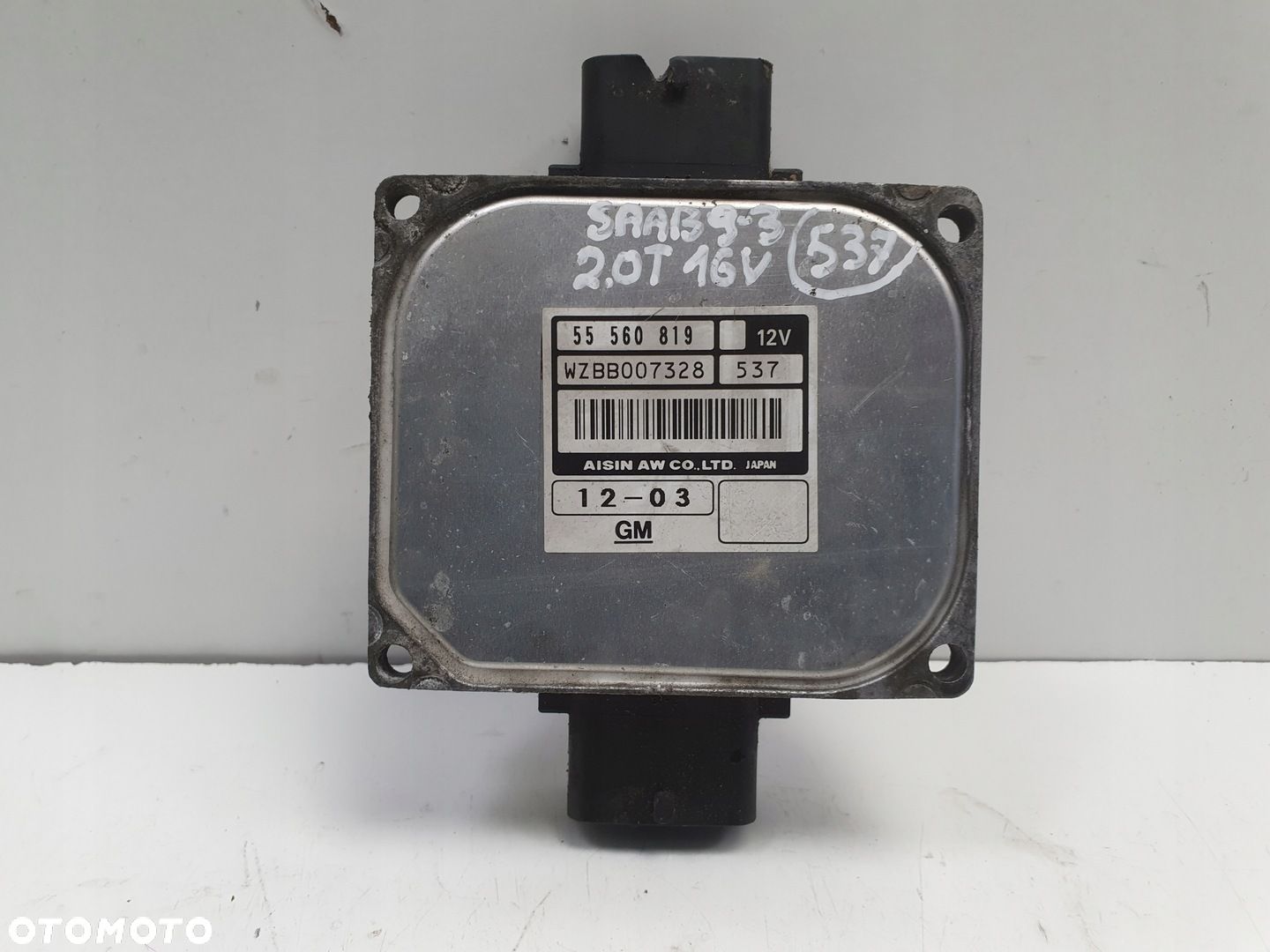Saab 93 9-3 II 2.0 T STEROWNIK SKRZYNI BIEGÓW moduł 55560819 - 1
