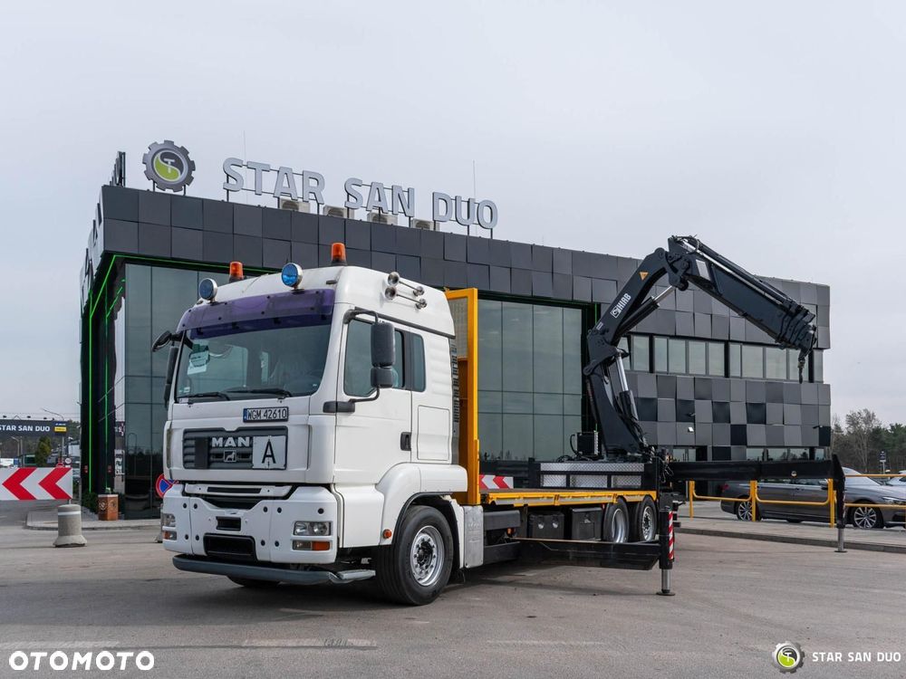 MAN TGA 26.460 6x2 HIAB 477 EP-5 HIPRO HDS Żuraw - 9