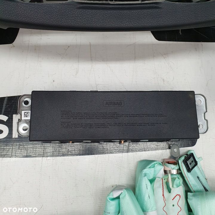 MERCEDES E KLASA W213 W238 DESKA ROZDZIELCZA KONSOLA KOKPIT PULPIT PODUSZKI AIRBAG AIR BAG PASY KIT SET - 11
