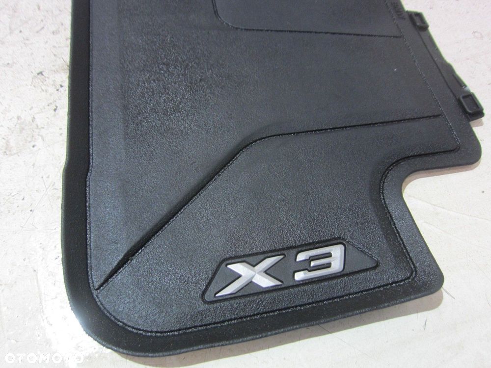 BMW X3 G01 DYWANIKI PODŁOGOWE GUMOWE CZARNE 51472450511 51472451585 - 11