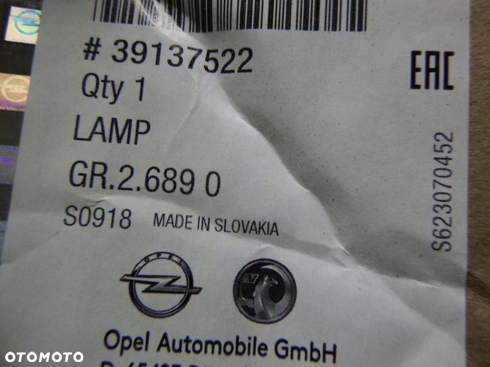 OPEL CROSSLAND X LAMPA TYŁ PRAWA - 2