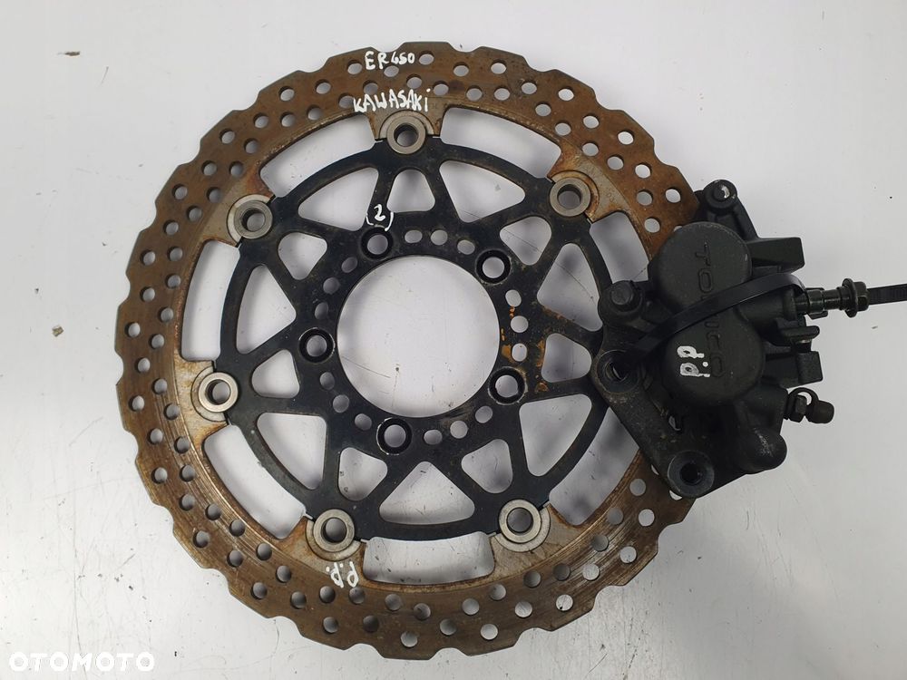 PRAWA TARCZA HAMULCOWA ZACISK PRZÓD kawasaki ER-6 ER6 ER650 06-09 przedni - 15