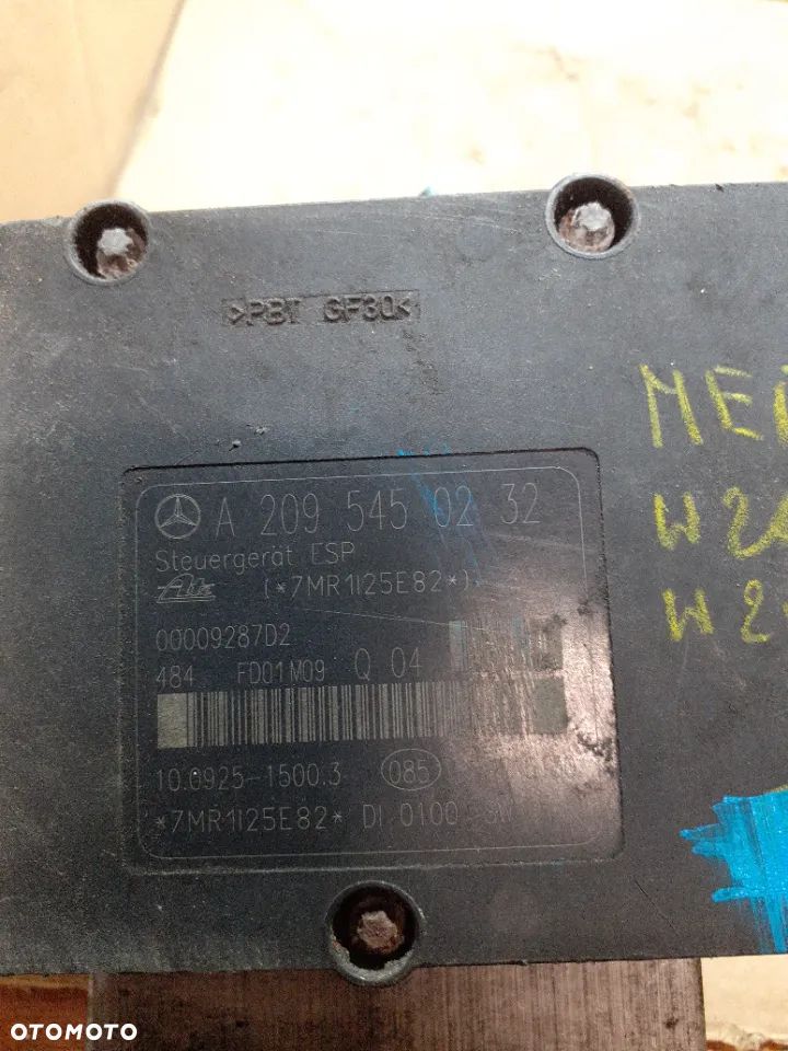 POMPA ABS MERCEDES W203 W209 nr A2095450232 - 4
