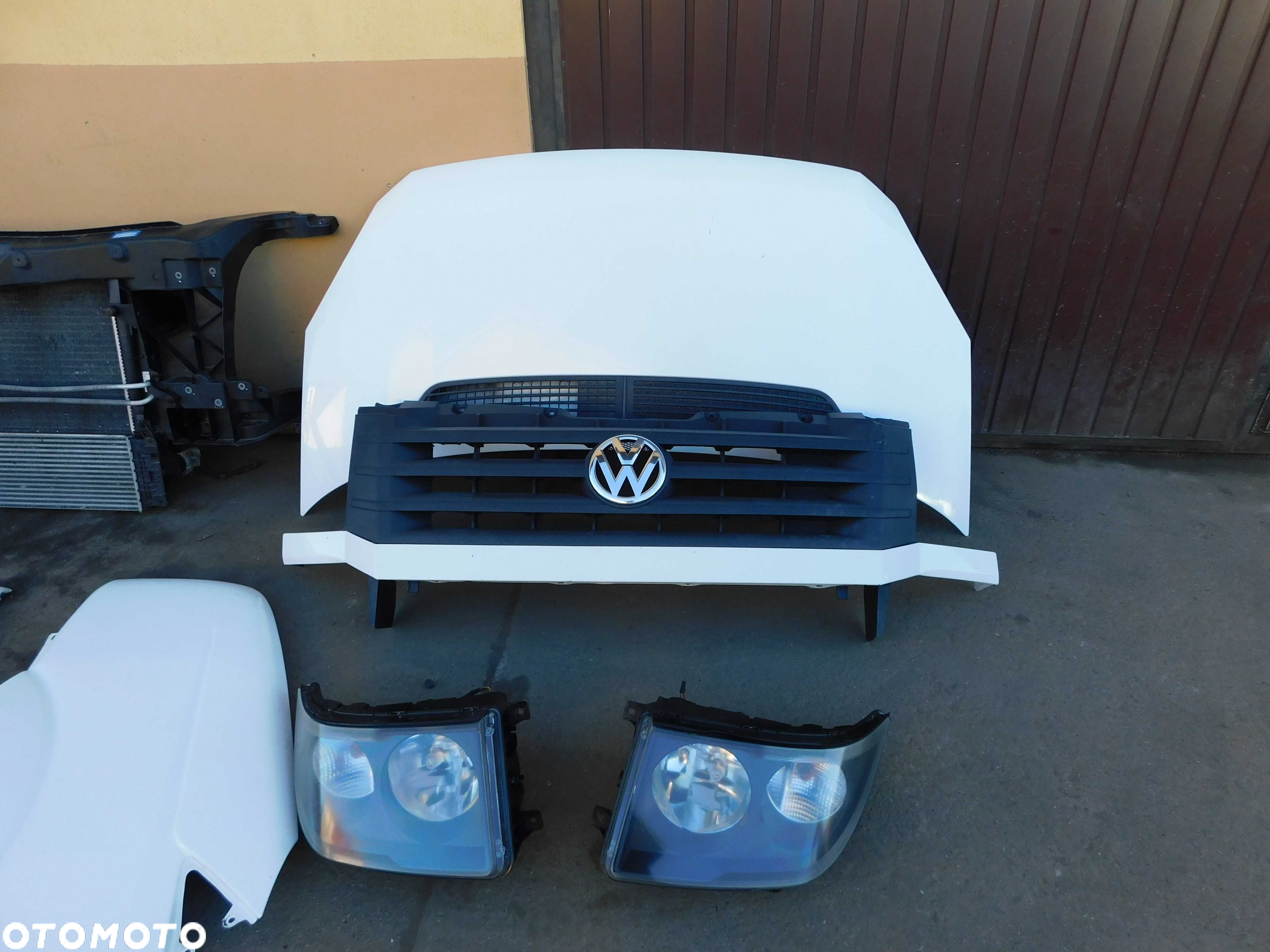 VW Crafter 2.0 LIFT przód kompletny maska chłodnice zderzak lampy komp - 3