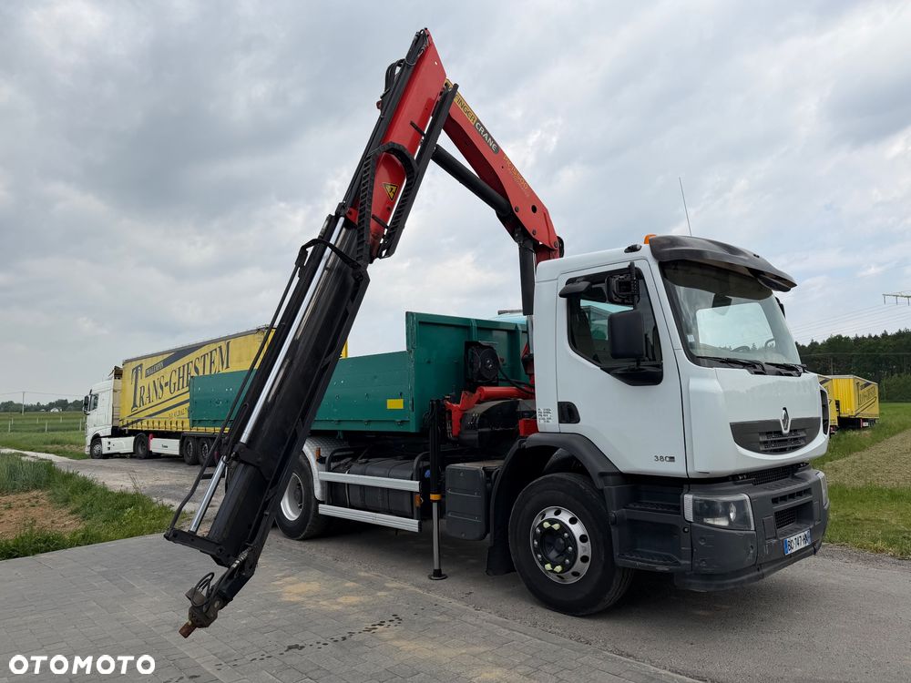 Renault PREMIUM LANDER 380 DXI 6X4 // DŹWIG HDS PALFINGER PK15500 RADIO PILOT // - 7