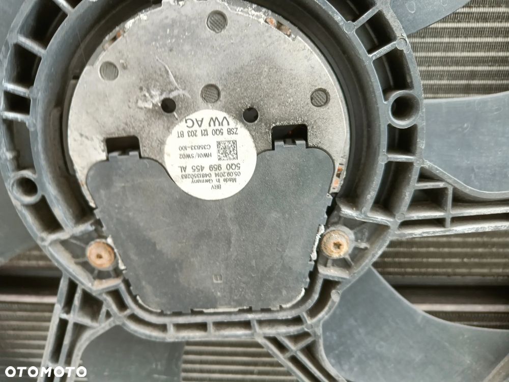 Pas Przedni Wzmocnienie Skoda Octavia 3 III 1.6 TDI Chłodnice Wentylator 5Q0959455AL 5Q0121203BT 5Q0121251EB - 20