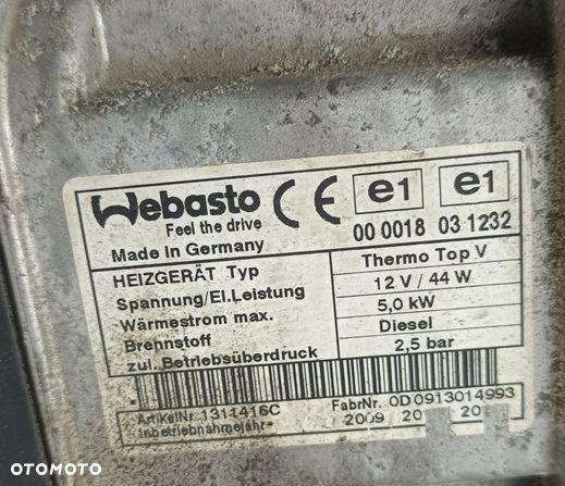 WEBASTO THERMO TOP 5.0 KW CITROEN C5 III X7 1313548B - 4