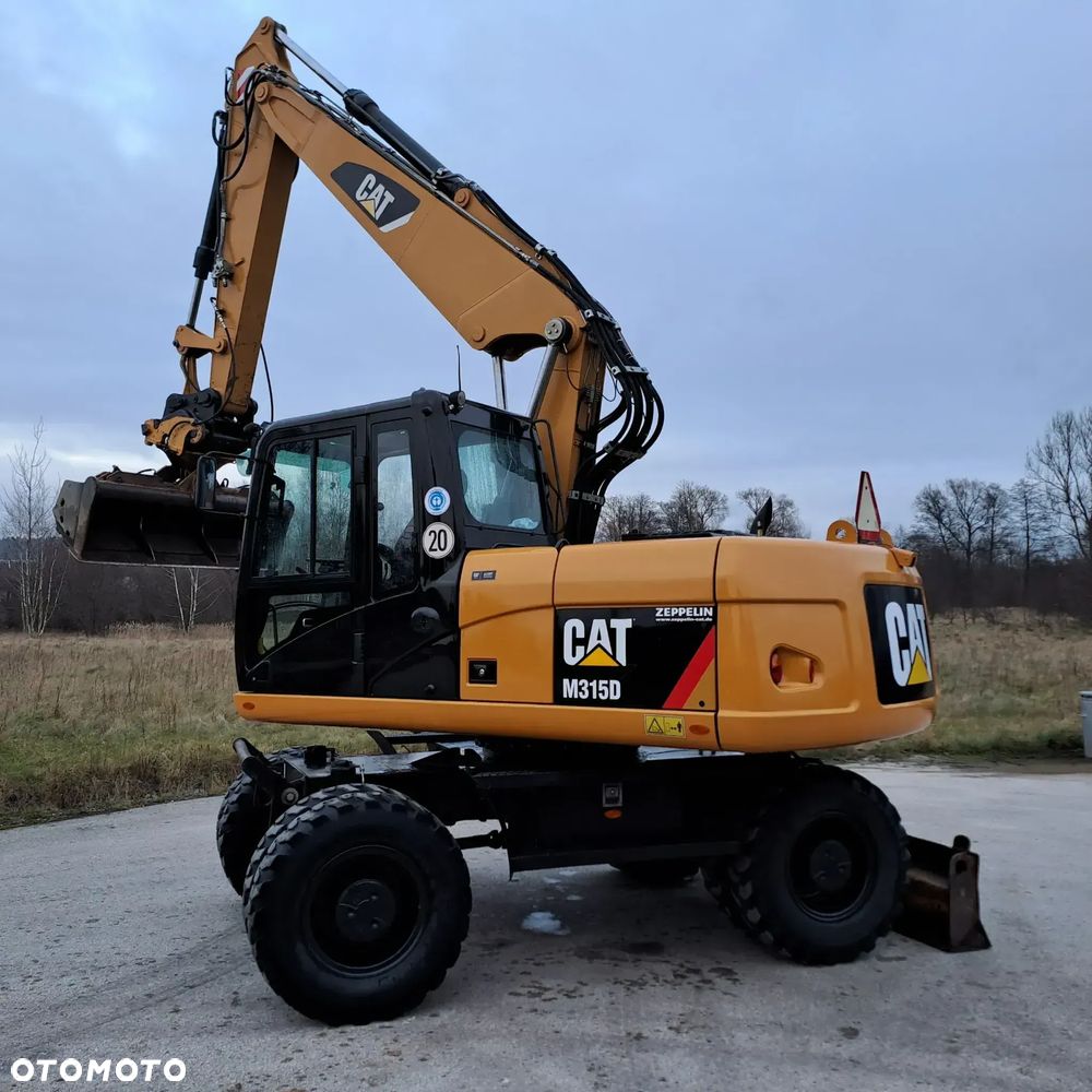 Caterpillar M315D Koparka kołowa 9600 MTG / Z Niemiec / Skarpówka / Verachtert WYJĄTKOWY STAN !!! - 1