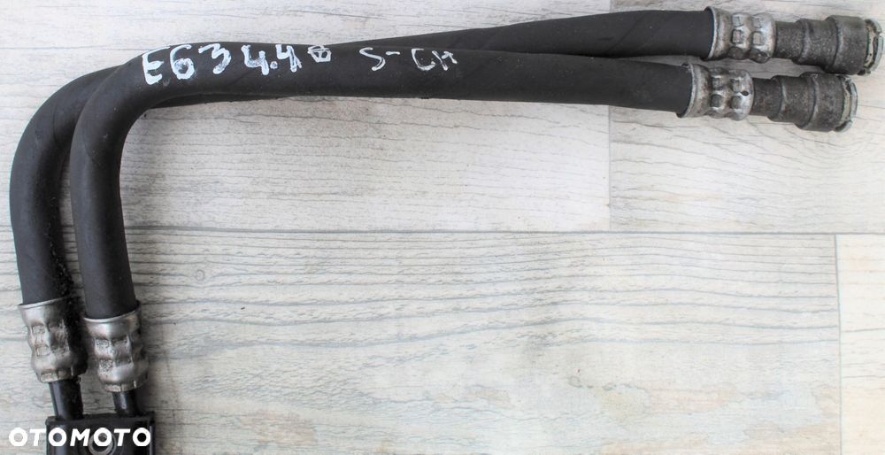 PRZEWODY SKRZYNI CHŁODNICY BMW E63 4.4 BENZYNA - 2