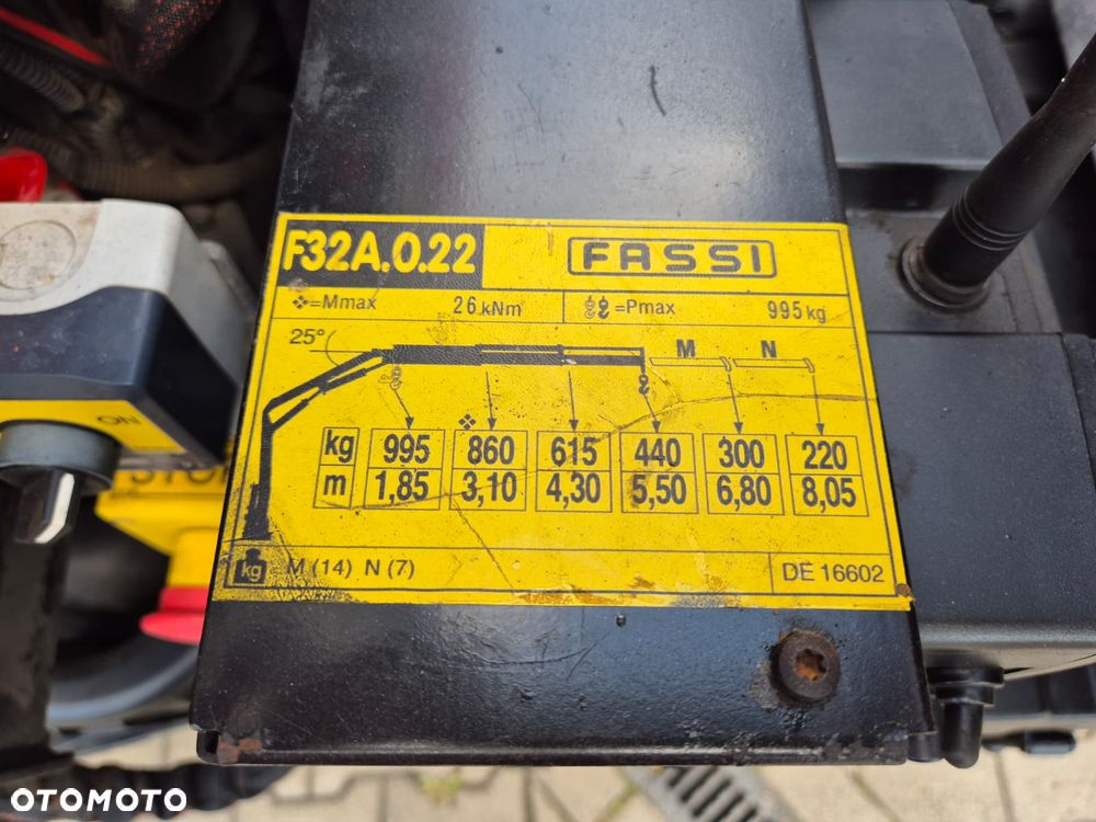 Renault D 7.5 180 / SKRZYNIA / HDS FASSI F32 / NISKI PRZEBIEG / BEZWYPADKOWY / OKLEJONY / AUTOMAT / CHWYTAK / SERWISOWANY / UNIKAT / EURO 6 - 16