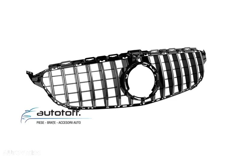 Grila Mercedes C-Class W205 Facelift (18-20) GT Panamericana - 3