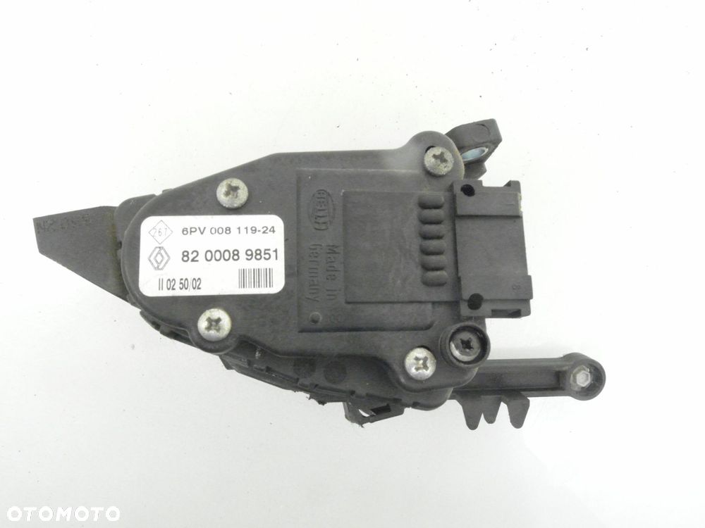 POTENCJOMETR GAZU RENAULT CLIO II 1.5 dCi 8200089851 6PV00811924 - 4
