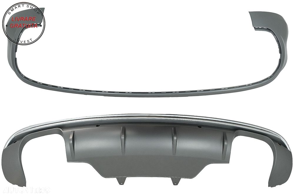Difuzor Bara Spate Audi Q5 8R (2009-2016) Gri Platinat- livrare gratuita - 9